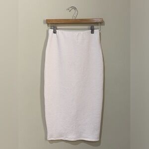 Urban Outfitters Texturized Pink Midi Skirt